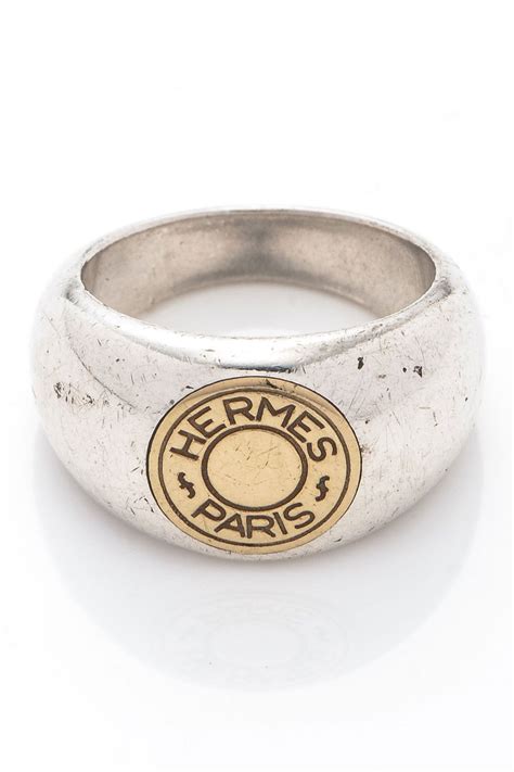 hermes ring center|vintage Hermes ring.